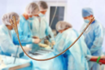 SONDA FOLEY CU ARGINT