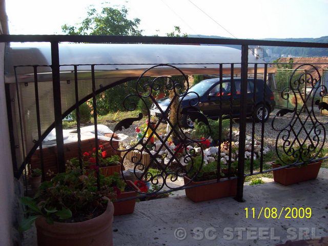 Balustrade fier forjat