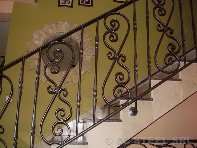 Balustradă din fier forjat