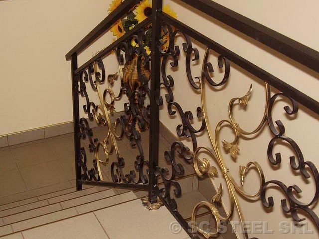 Balustradă din fier forjat