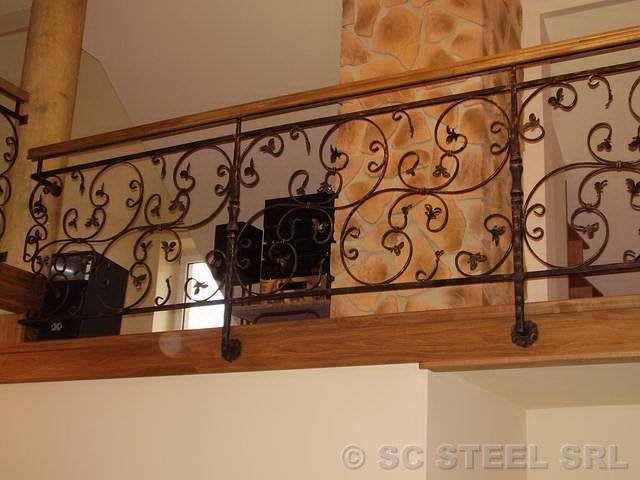 Balustradă din fier forjat