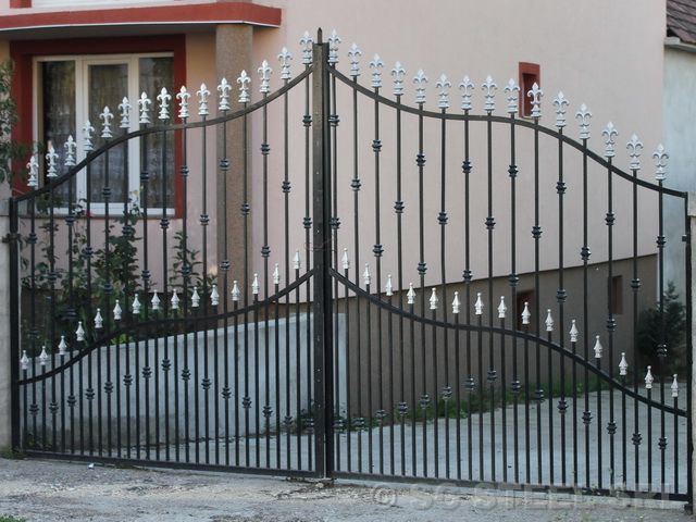 Poartă din fier forjat