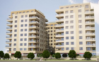 Balustrade exterioare din inox și sticlă la ansamblul rezidențial Lake View, Herăstrău